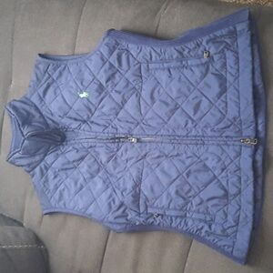 Ralph Lauren Blue Quilted Vest size medium